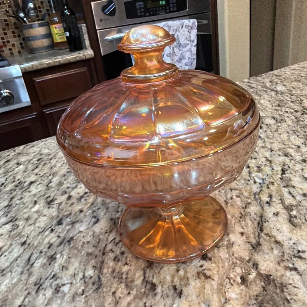 Fenton Art Glass candy dish 